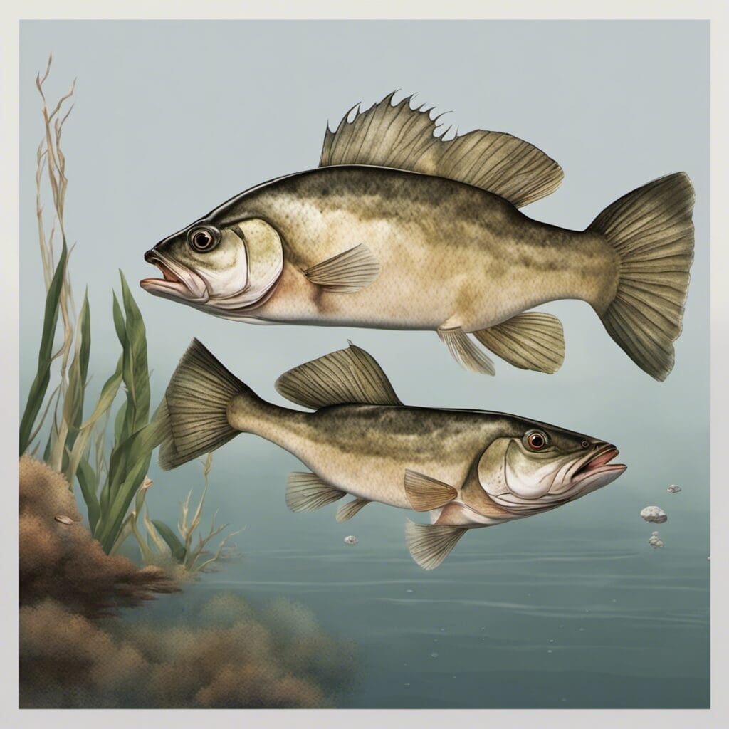 Realistic Photo of fishing species: Southern Kingcroaker