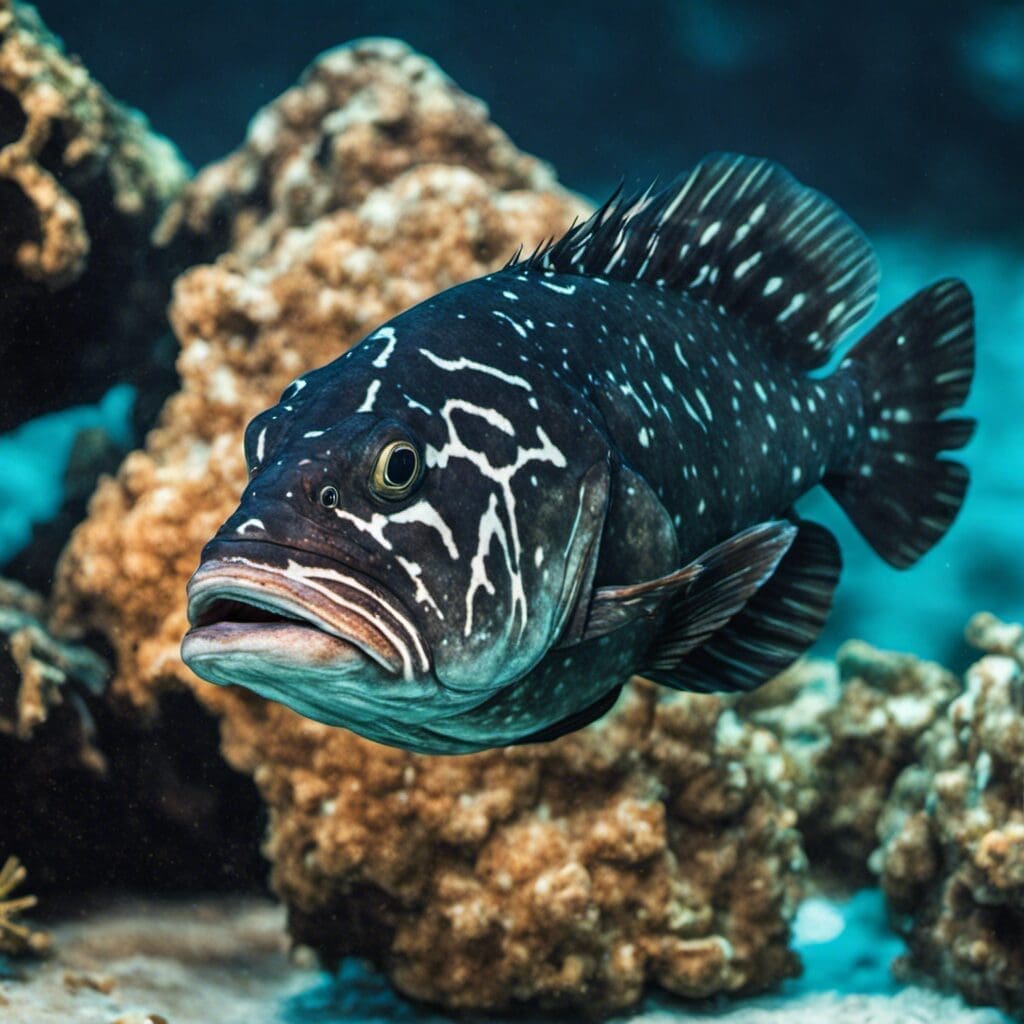 Black Grouper fish