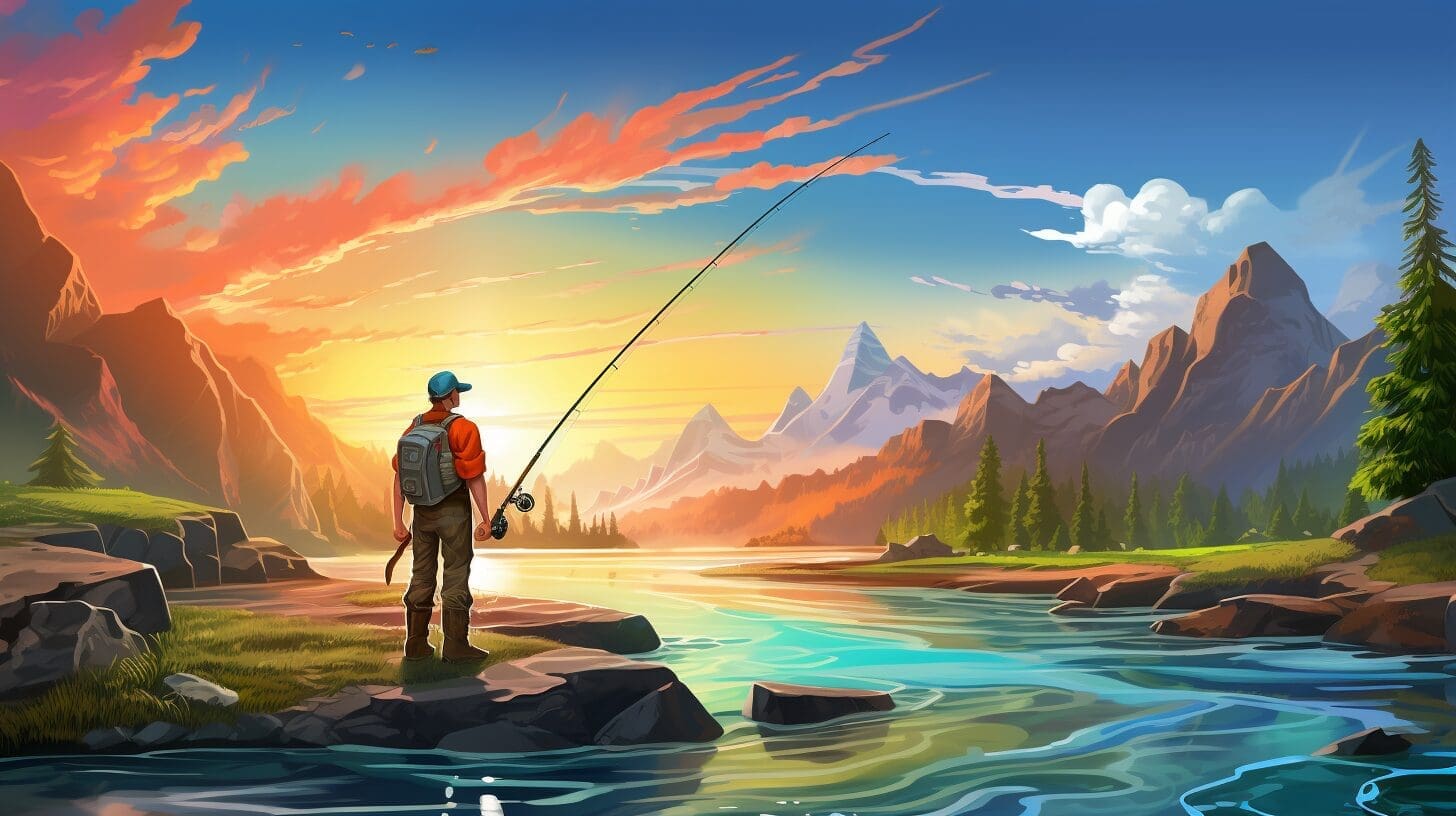 The Beginner’s Fishing Guide, bright image