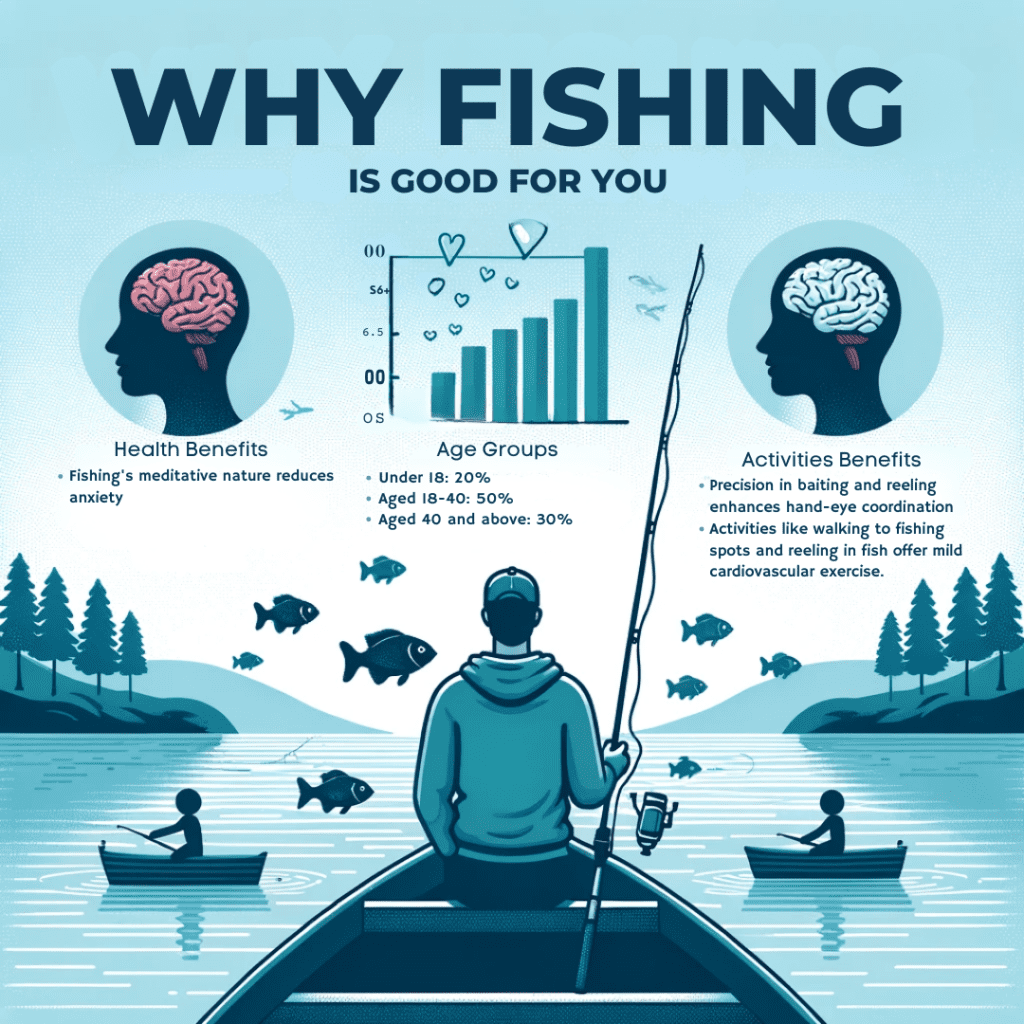 Why Fishing is Good for Beginners - infographic