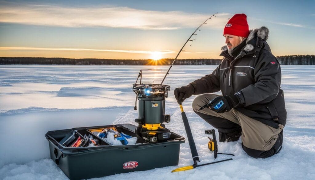 Essential ice fishing gear